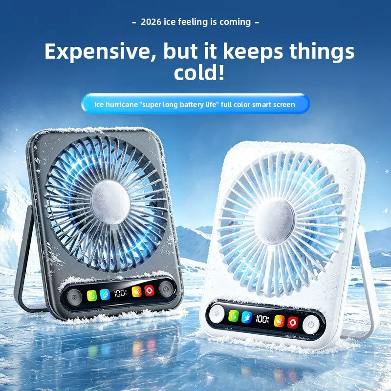 Silent USB Desktop Mini Fan – Wall-Mountable, 1W Compact