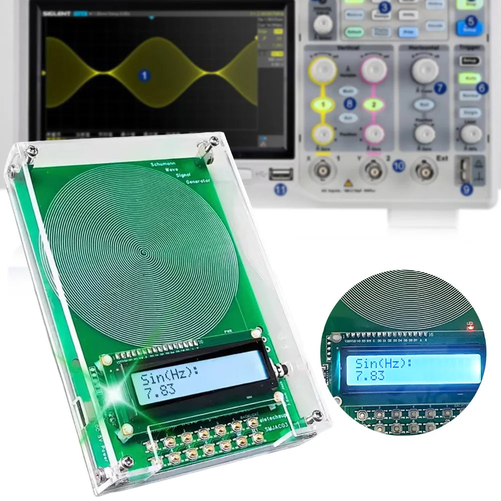 Schumann Wave Generator 0.01Hz–100KHz Pure Sine Signal