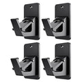 No-Drill Self-Adhesive Curtain Rod Brackets – 2 or 4 Pack