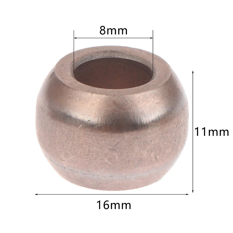 5/10Pcs 8*16*11mm Zc0021 Oil-Bearing Bearings For Juicers Bearings For Automobiles Powder Metallurgy Bushings Guide Bushings Oasis Select