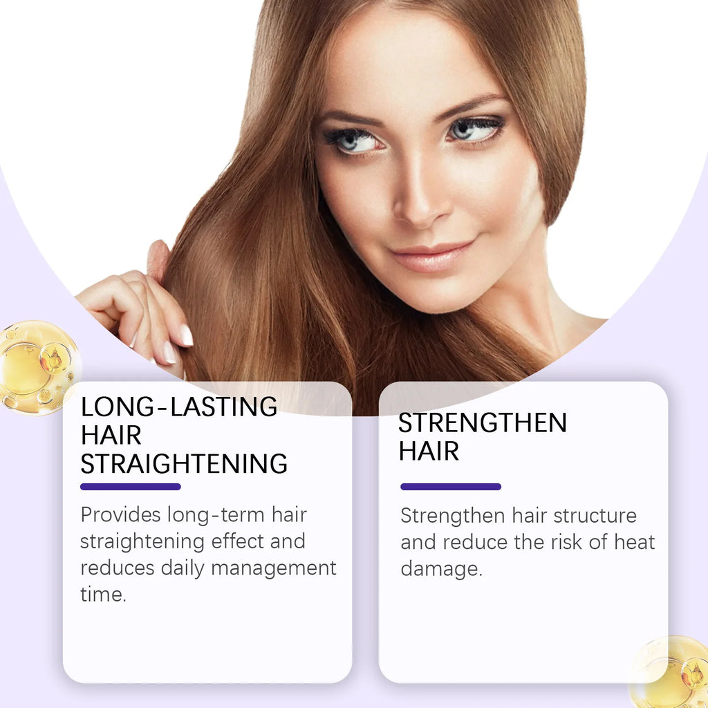 EELHOE Protein Hair Cream – Anti-Frizz Straightening Treatment Hair Straightening Cream Oasis Select