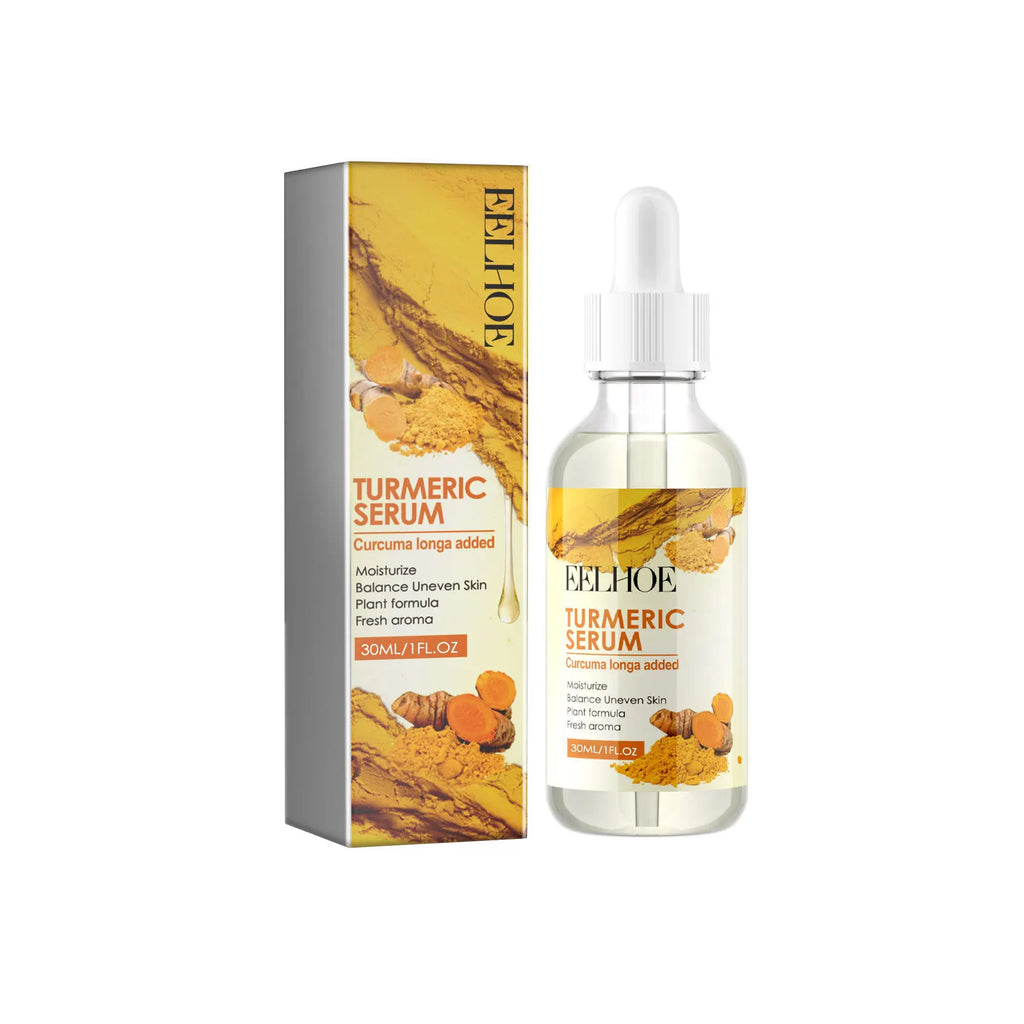 EELHOE Turmeric Serum – Dark Spot, Anti-Wrinkle & Brightening Face Brightening Serum Oasis Select 30ml boxed