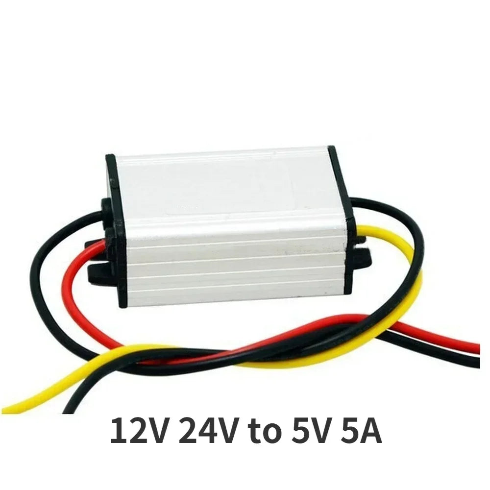 12V to 9V DC Power Converter 24V to 9V 12V24V to 9V 7.5V 6V 5V 4.2V 3.7V 3V 3.3V 5A Transformer Step-Down Module CE RoHS Oasis Select 12V 24V to 5V 5A