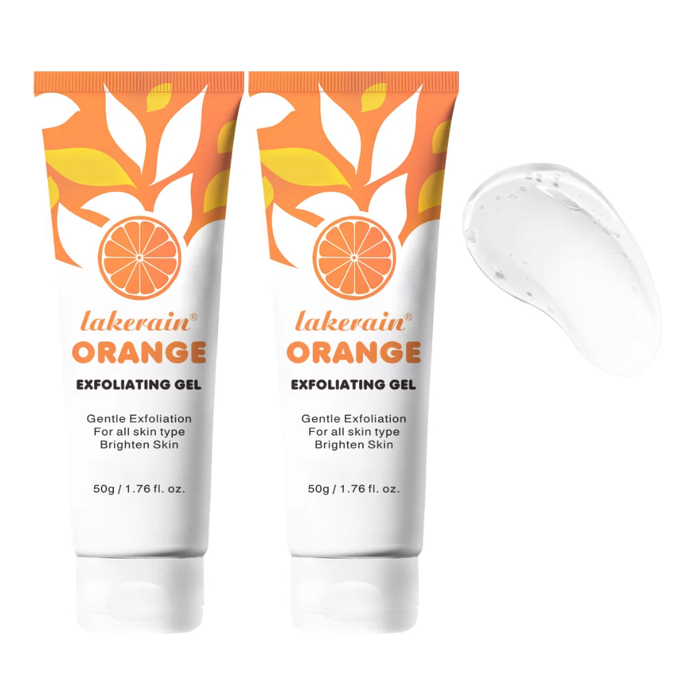 Lakerain Exfoliating Gel Face Scrub – Brightening & Hydrating 50g Exfoliating Face Scrub Oasis Select 2pcs