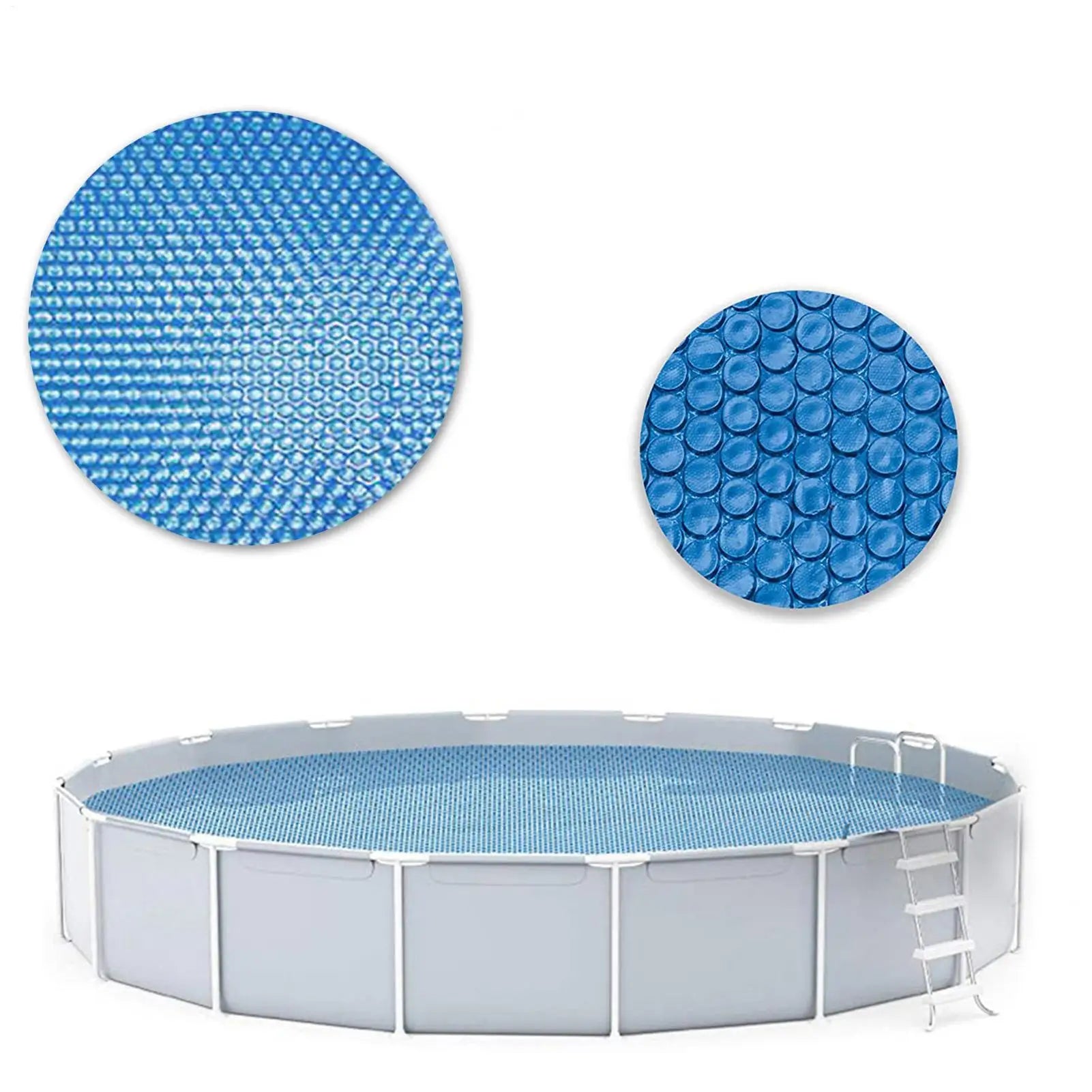 Ground Pool Solar Cover Heat Insulation Blanket Cover for Swimming Pool Protective Round Thermal Blanket with PE bubble film Oasis Select