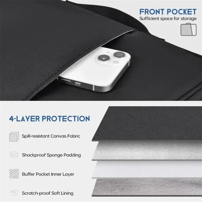 High-Capacity Waterproof Tablet Data Cable Bag Tablet Sleeve Bag For iPad Pro 12 9 11 13 inch Pouch iPad 10th 9th 8th 7th Oasis Select