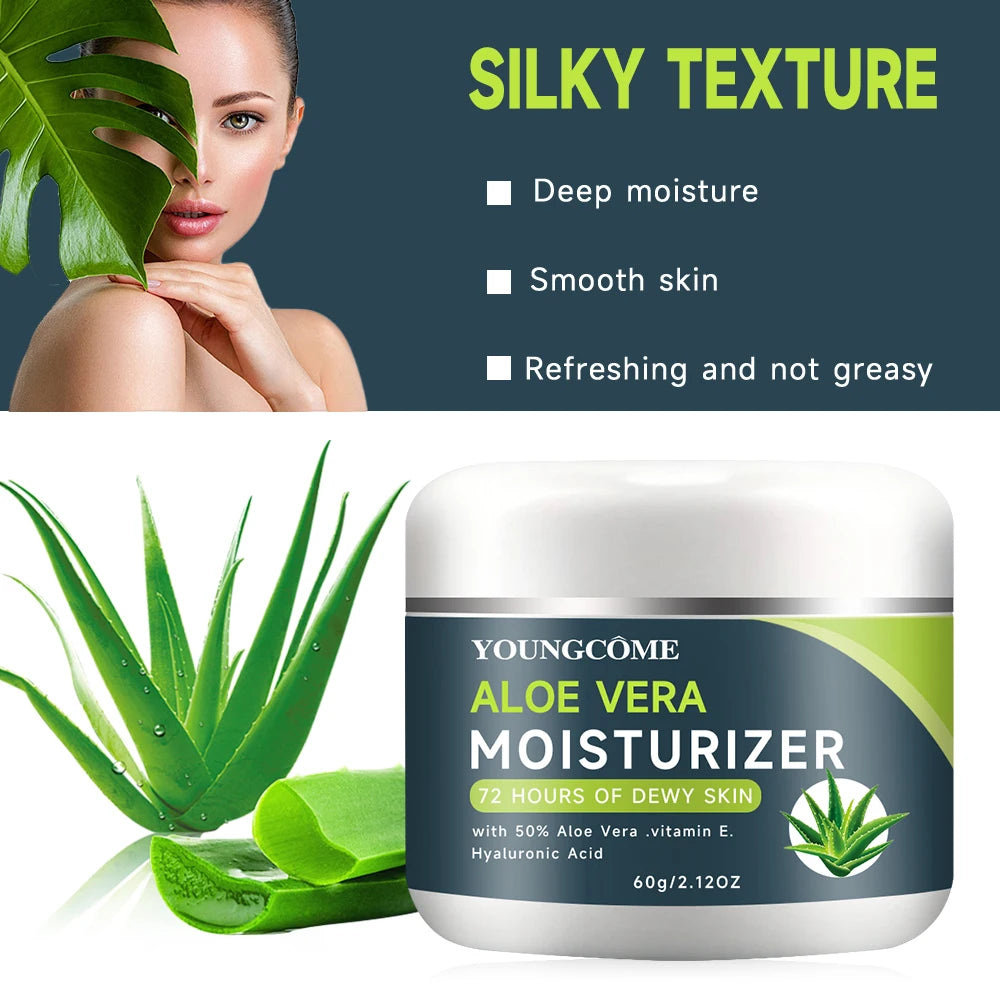 YOUNGCOME Aloe Vera Face Cream – Deep Hydrating Moisturizer