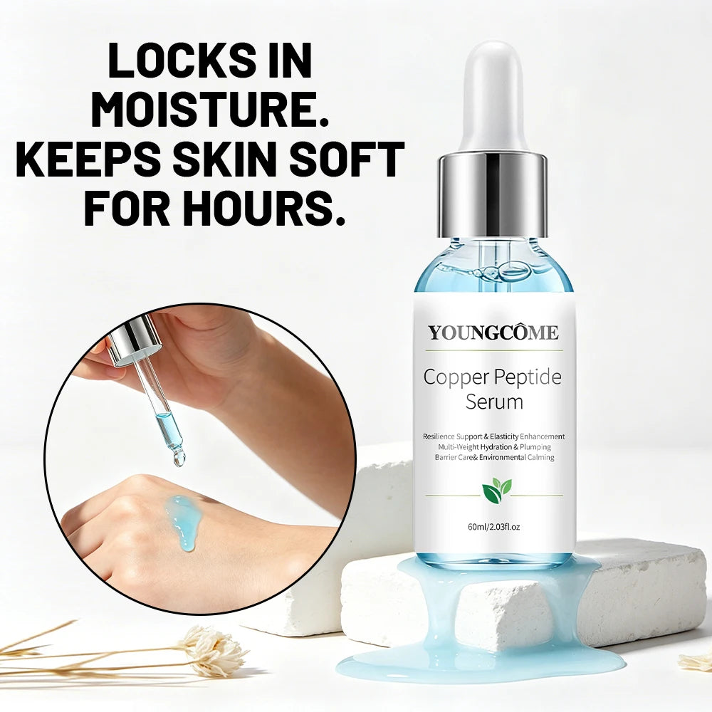 YOUNGCOME Copper Peptide Serum – Hydration & Plumping 40/60ml Copper Peptide Serum Oasis Select
