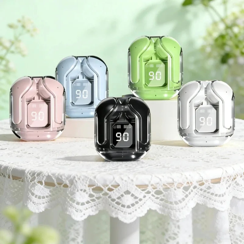 Wireless Mini Earbuds LED Power Digital Display TWS Headset Stereo Sound Bluetooth-compatible 5.3 For All Smartphones Oasis Select
