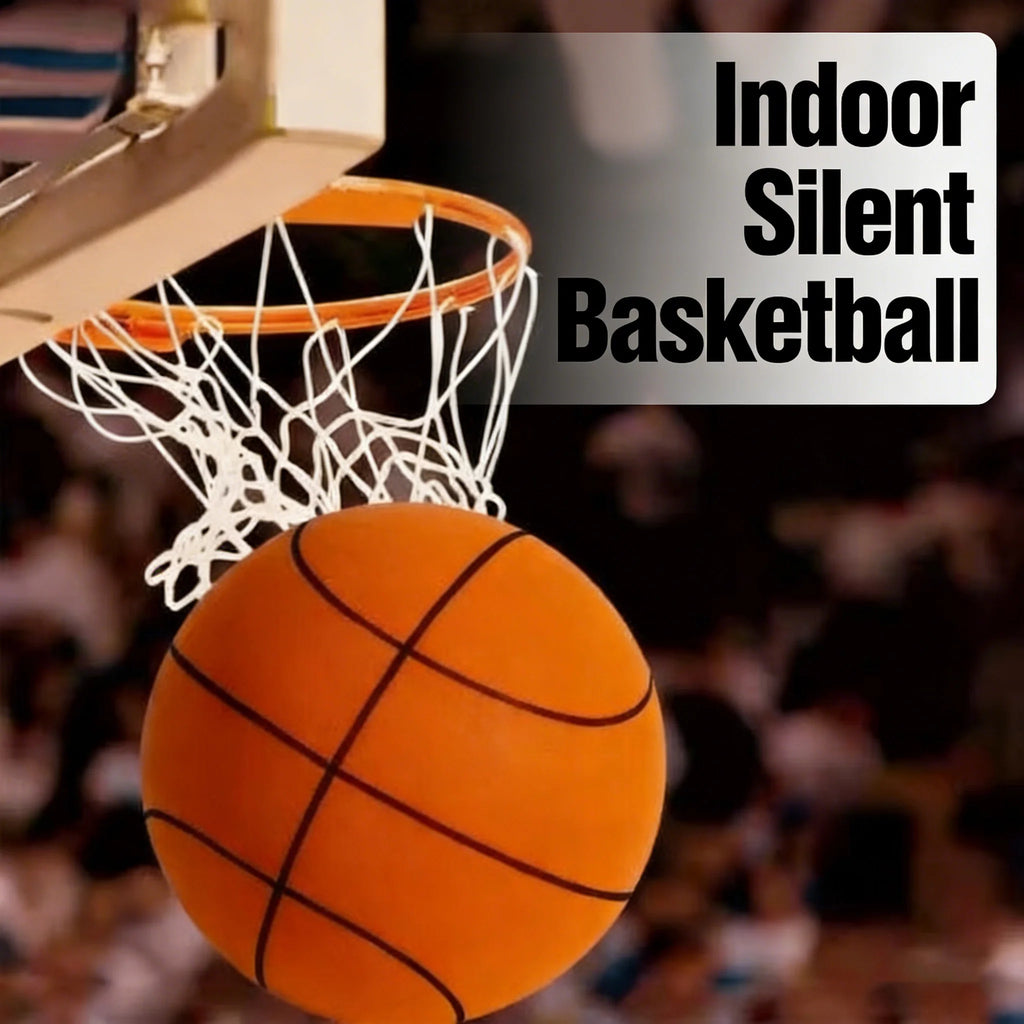 Indoor Silent Basketball Kids Foam Basketball Bouncing No Noise Squeezable Mute Ball Lightweight Sports Ball Oasis Select