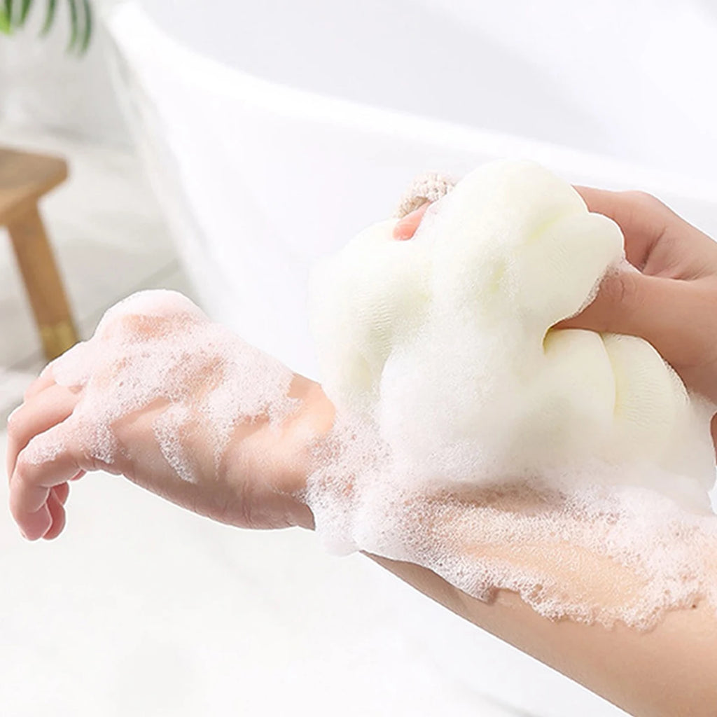 Cute And Soft Pumpkin Bath Ball Rubbing Bath Flower Oasis Select