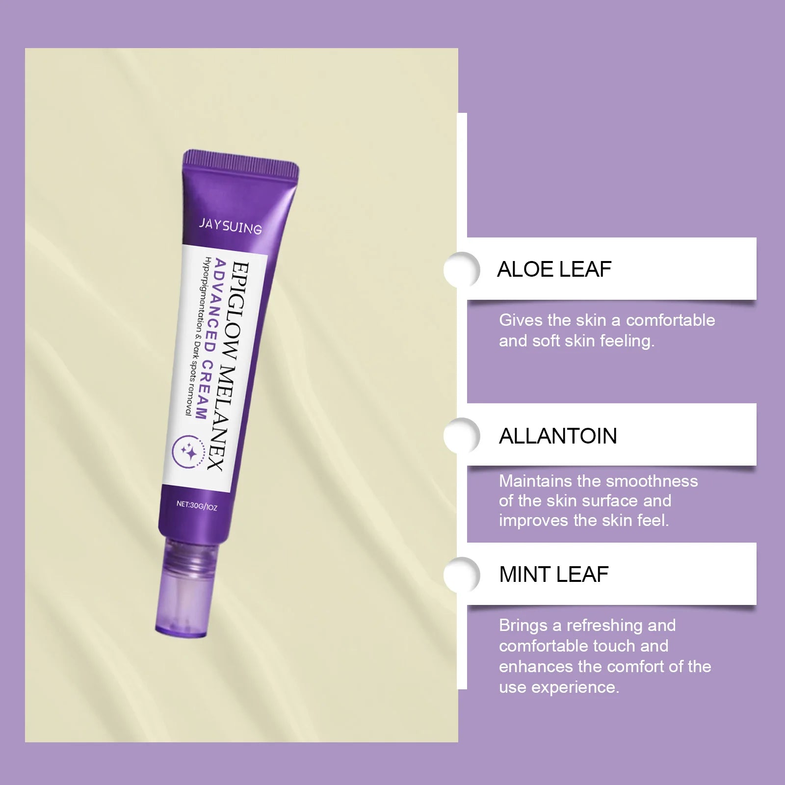 Jaysuing Dark Spot Remover Cream – Brighten & Anti-Aging Brightening Face Cream Oasis Select