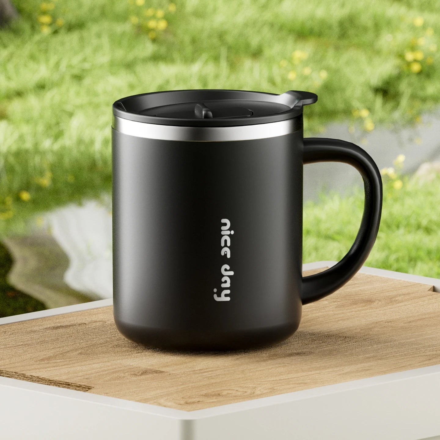 500ml Double Wall Insulated Coffee Mug | 304 Stainless Steel Insulated Travel Mug Oasis Select