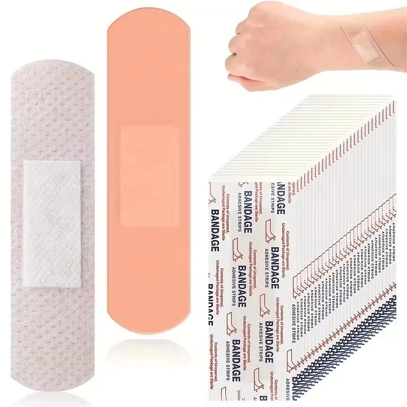 50/300PCS Band-Aids Waterproof Breathable Cushion Adhesive Plaster Wound Hemostasis Sticker Band First Aid Bandage Medical Gauze Oasis Select