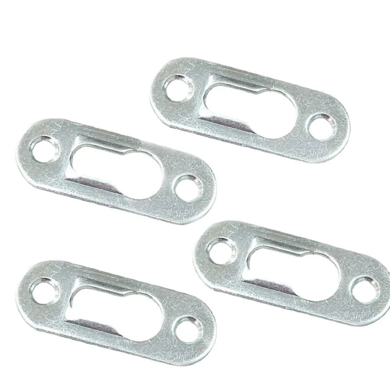 10pcs Picture Hanger Hooks frame Wall Metal Keyhole Hanging Paintings Fasteners Art Gallery Display Mirror Brackets Hardware Oasis Select