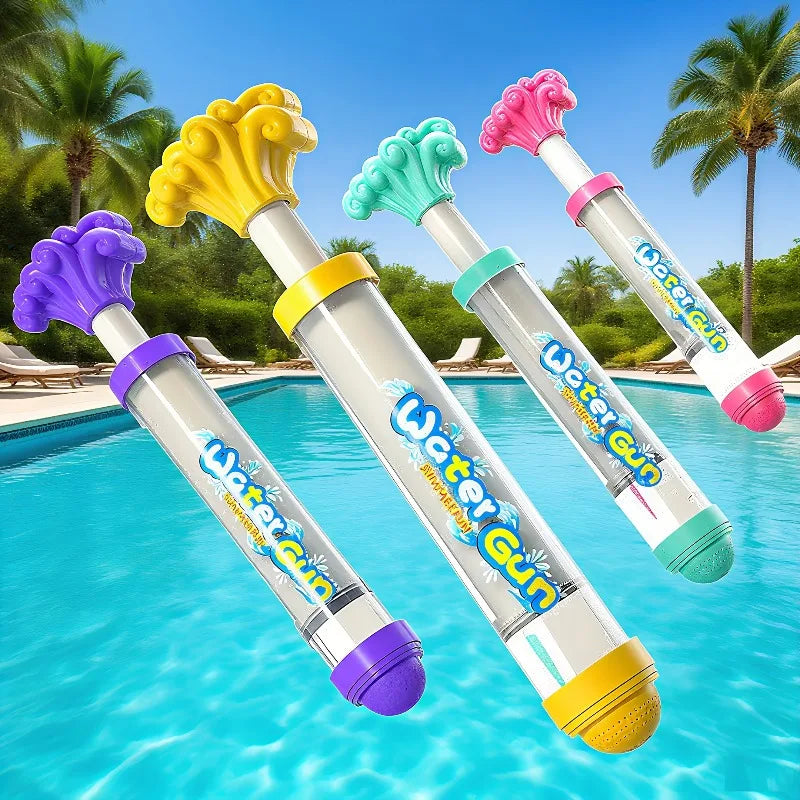 1/4pcs Push-Pop Firework Water Gun, Romantic Firecracker Sprayer for Pool Party, Outdoor Fun Beach Toy, Holiday Gift, Pool Toys Oasis Select 4pcs