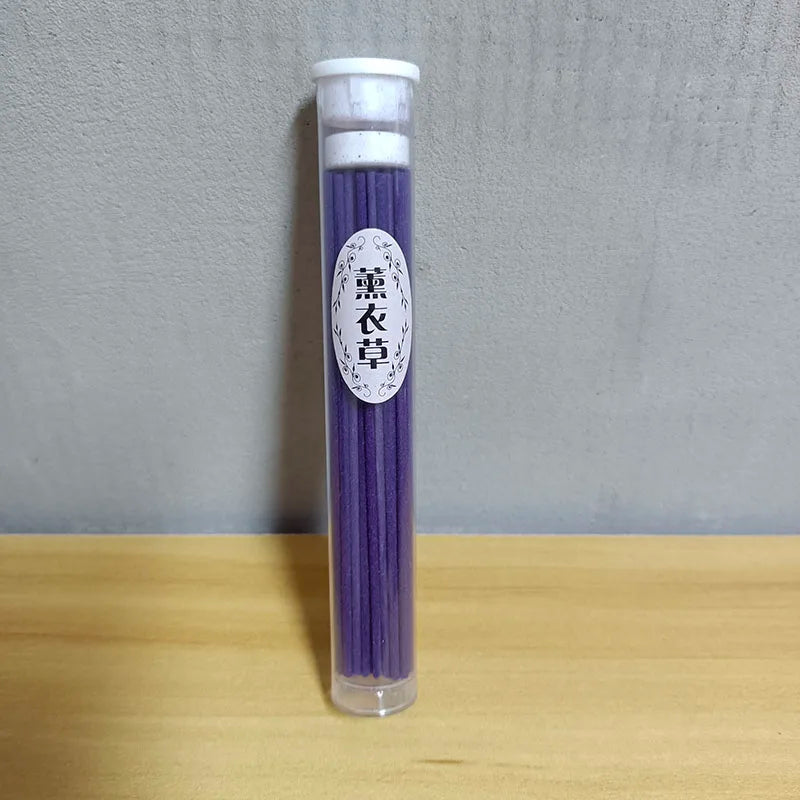 Natural Incense Stick Handmade Aromatherapy Sticks 50 Sticks Per Box Sandalwood Lavender Meditation Household Bedroom Incenses Oasis Select lavender