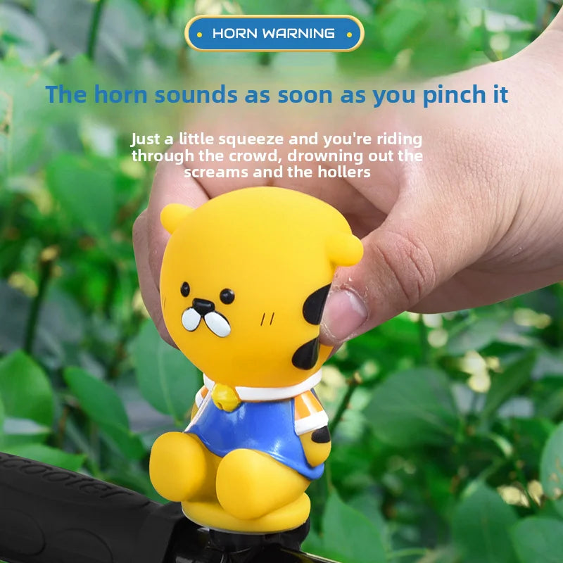 Children's balance car air horn bicycle bell super loud sliding car horn universal cute cartoon bell decoration Oasis Select
