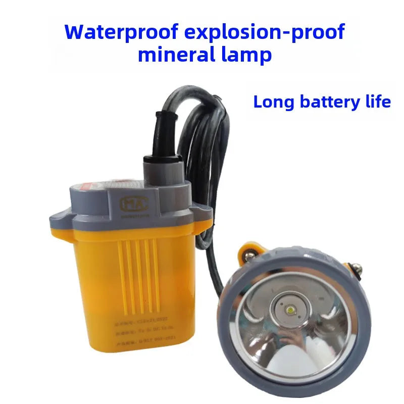 SHINEKNOT LED Split Mining Helmet Headlight | Waterproof 10W