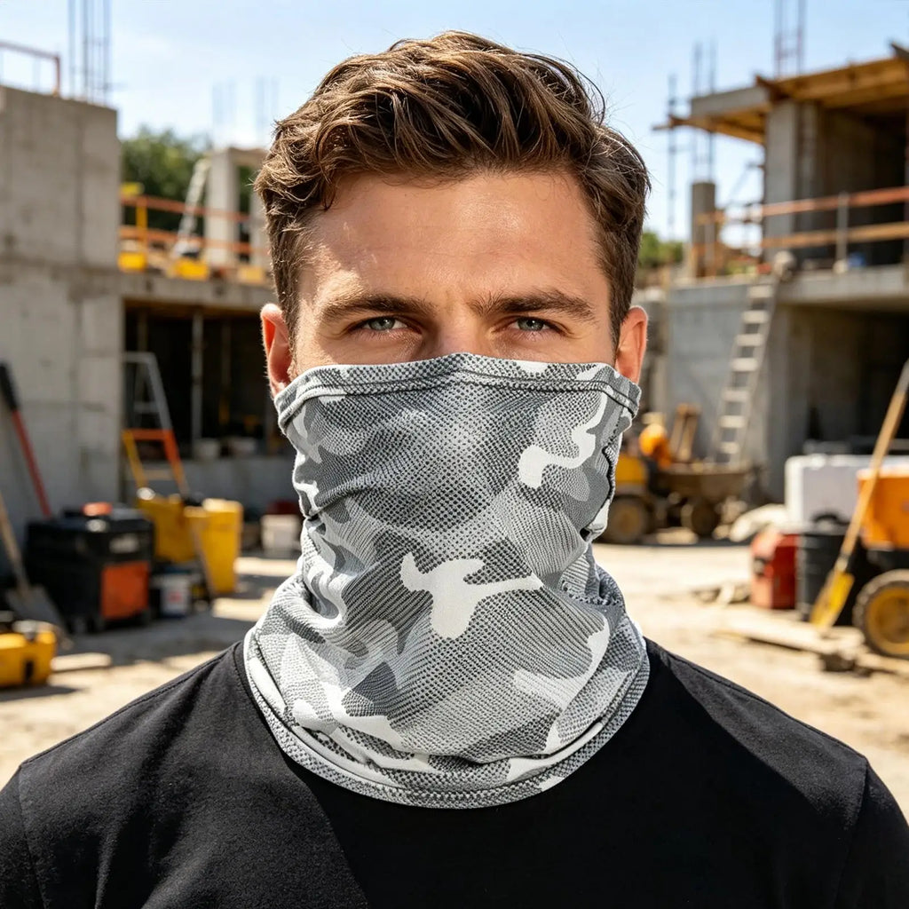UV Protection Face Cover Quick-Dry Cycling Face Mask Scarf Sun Protection Headwear Outdoor Face Cover Breathable Bandana Oasis Select