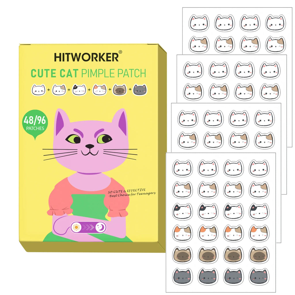 96/48 tea tree oil cartoon design acne patch is mild and non irritating - tasteless hydrogel acne patch is a must for lovers Oasis Select 96pcs