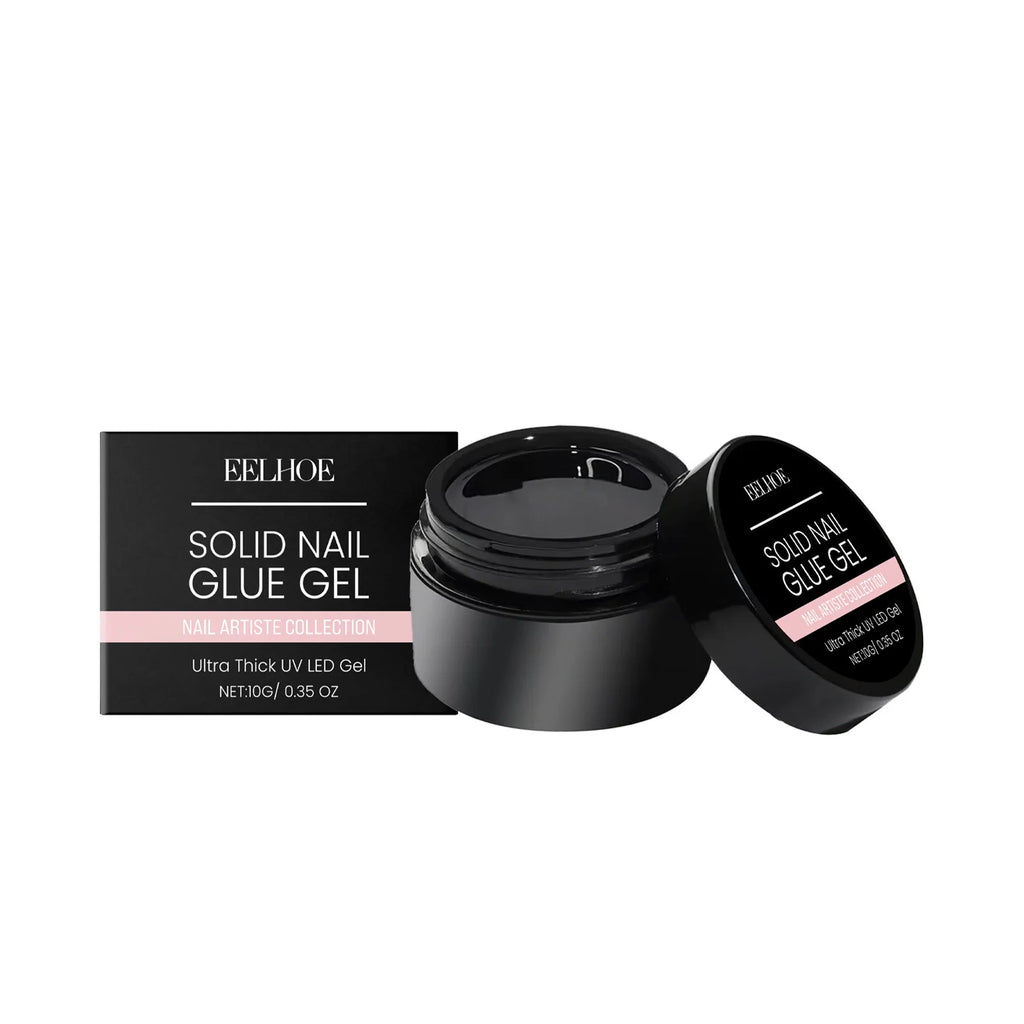 EELHOE Solid Nail Glue Gel – Strong Adhesion & Quick Drying Nail Glue Gel Oasis Select 10g
