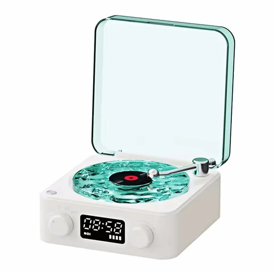 AyeBeau Retro Bluetooth Speaker with Lamp & 360° Stereo