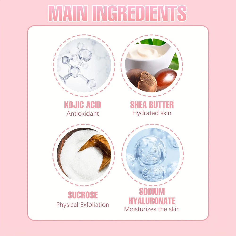 SUYARUN Kojic Acid Body Scrub – Brightening & Dark Spot Fading