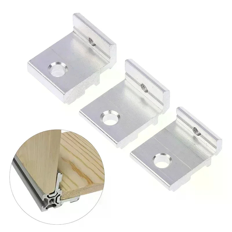 1Set Aluminum Profile Fixing Parts Side Panel Bracket Accessories 2020 3030 4040 High Quality Oasis Select