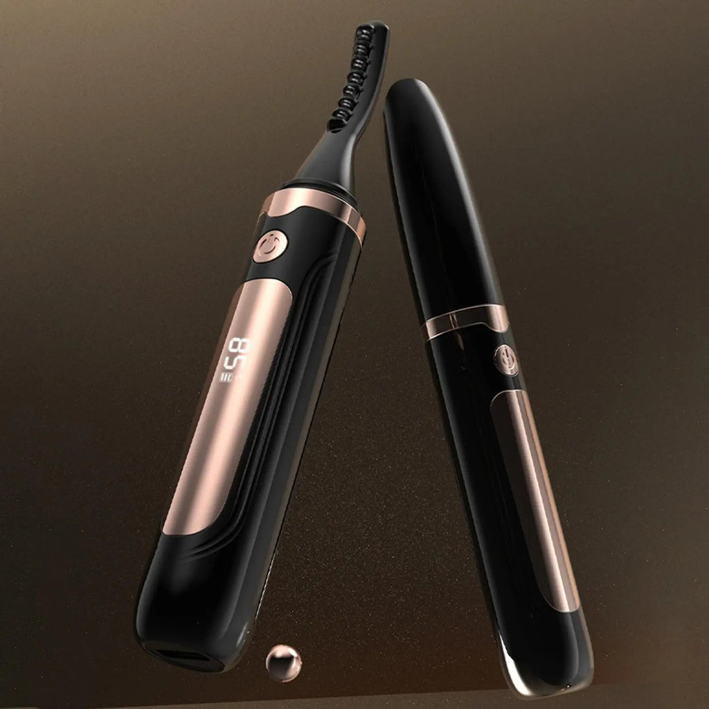 Heated Eyelash Curler – LED Display & 4 Heat Levels | USB Heated Eyelash Curler Oasis Select