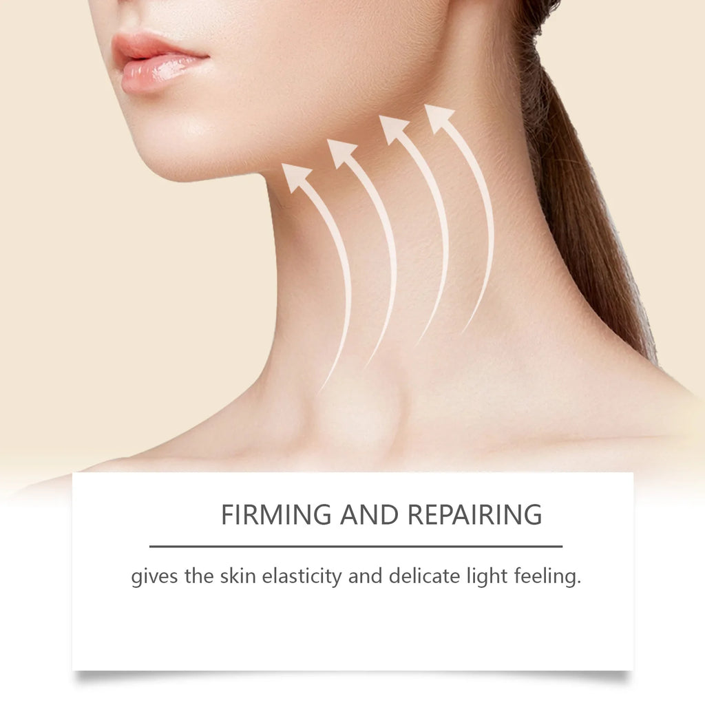 Neck Roller Cream Anti Wrinkle Tightening Eliminate Neck Lines Double Chin Moisturizing Firming Lifting Neck Revitalizing Cream Oasis Select