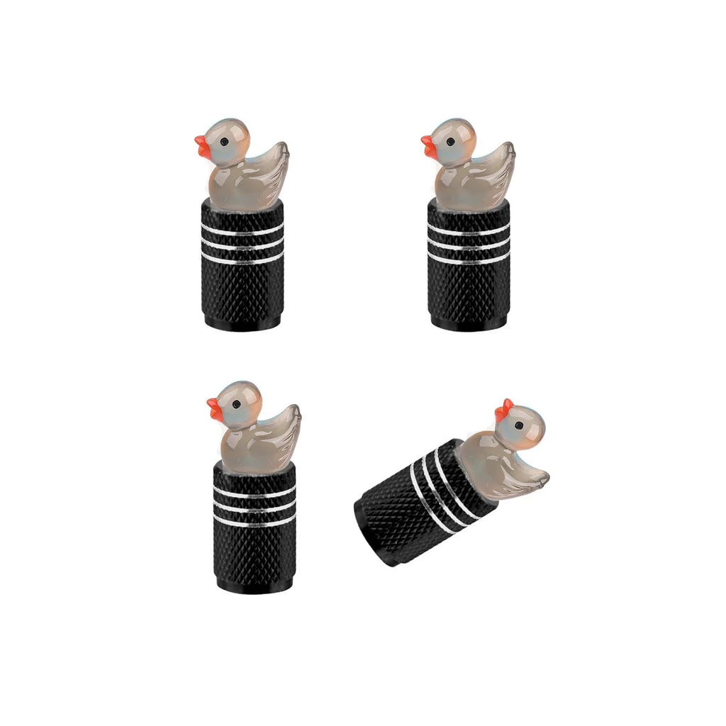 Car Tire Valve Stem Cap, Sedan Dust Cap, Glow-in-the-Dark 3D Automotive Valve Stem Cap Oasis Select 4pcs 11