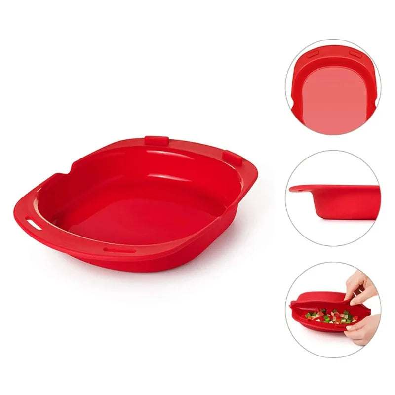 Microwave Oven Silicone Omelette Mold Cooking Accessories Silicone Omelette Maker Egg Pancake Mold for Egg Mcmuffins Oasis Select