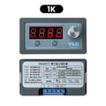4-Digit Digital Display Potentiometer Frequency Meter Adjustable Resistor PLC Inverter With LED Screen 1K/5K/10K Resistance Oasis Select 1K