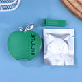 1-Piece Apple-Inspired Car Scent Freshener - Boasting a Unique Ventilation Clip Design Oasis Select Green