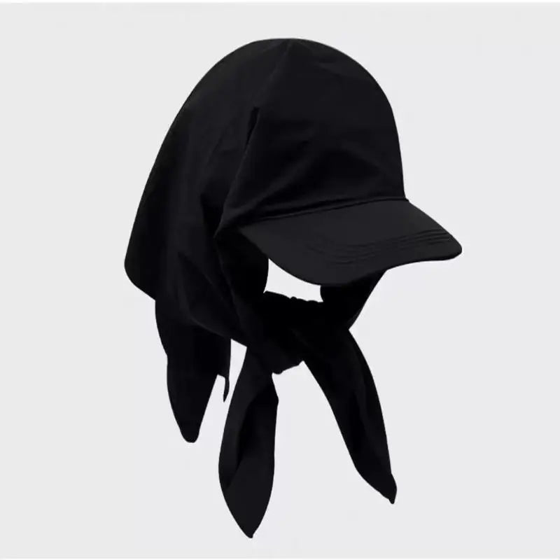 Unisex Outdoor Visor Hat with Adjustable Bandana Headscarf