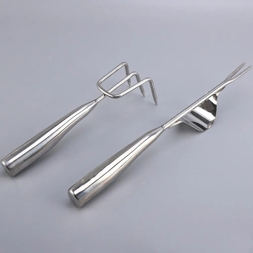 Stainless Steel Garden Tool Set – Shovel, Rake & Hoe