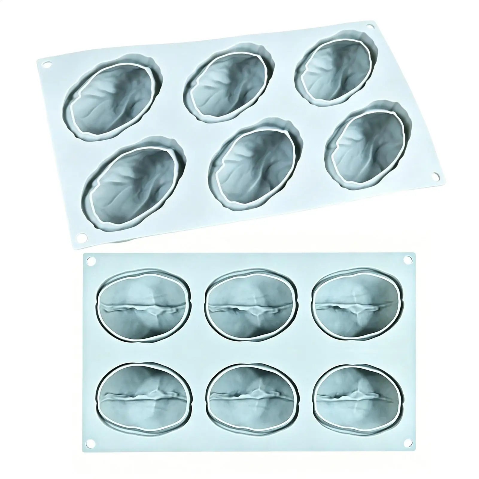 Silicone Baking Molds nut Coffee Bean Mousse Mold DIY Candles Chocolate Ice Mould Kitchen Cake Decor Baking Molds Oasis Select