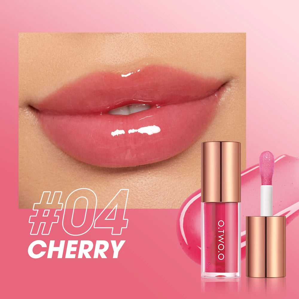 O.TWO.O Lip Oil Gloss – Moisturizing Non-Sticky Plumping Gloss