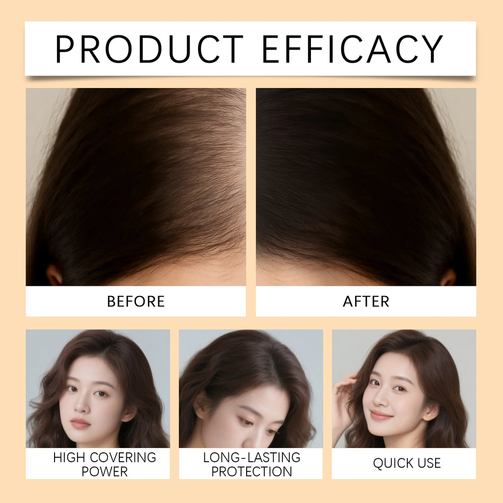 HOEGOA Waterproof Hair Concealer – Root & Hairline Coverage 50g Hair Root Concealer Oasis Select