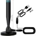 2025 New Indoor Digital TV Antenna Ground Wave Antenna Mini HDTV Antenna DV B-t2 Antenna Oasis Select black