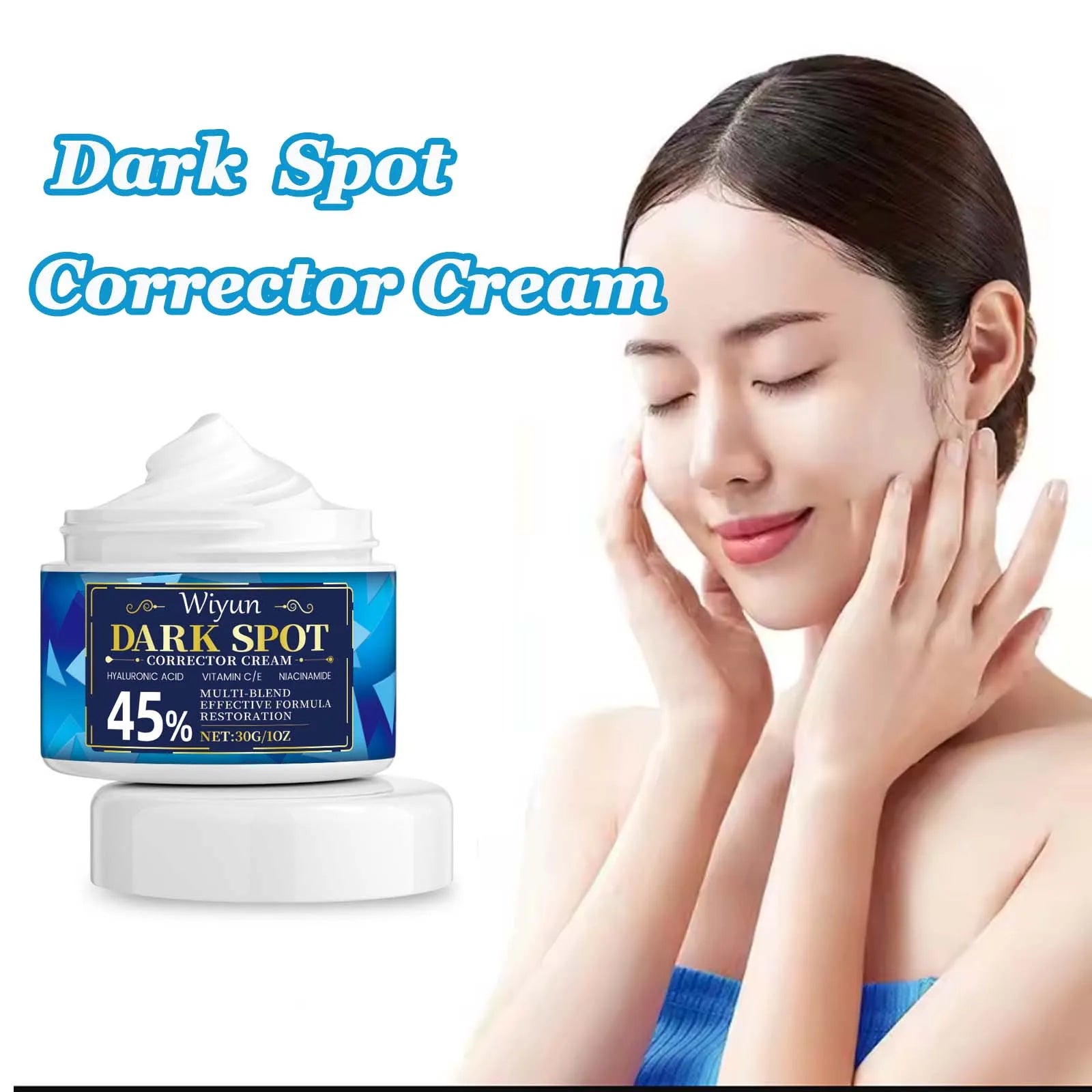 Dark Spot Corrector Cream – Vitamin C & Hyaluronic Acid Dark Spot Cream Oasis Select