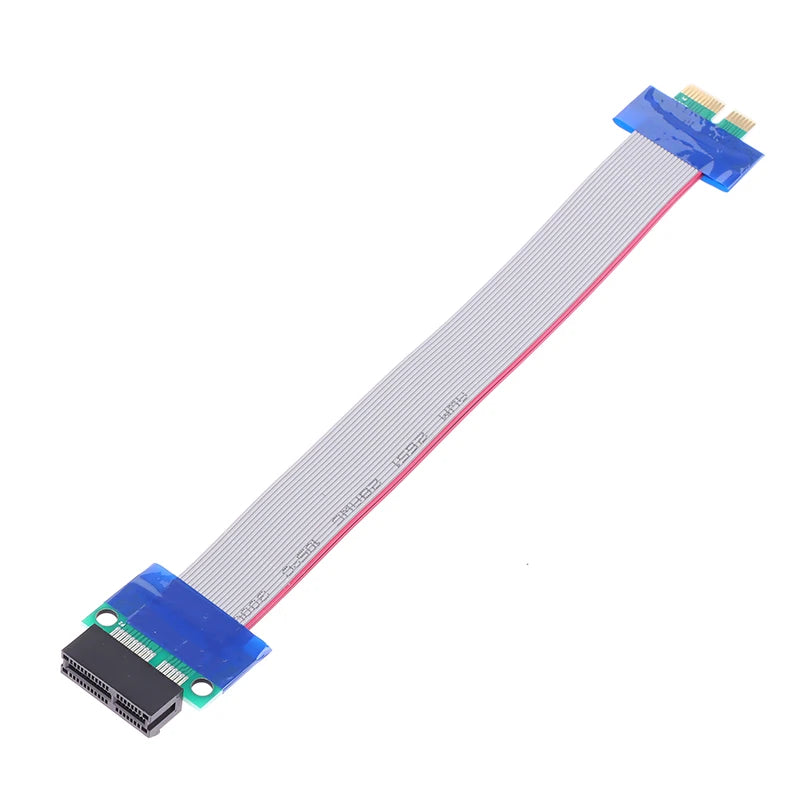 PCIe X1 Flexible Ribbon Riser Card Extension Cable Adapter