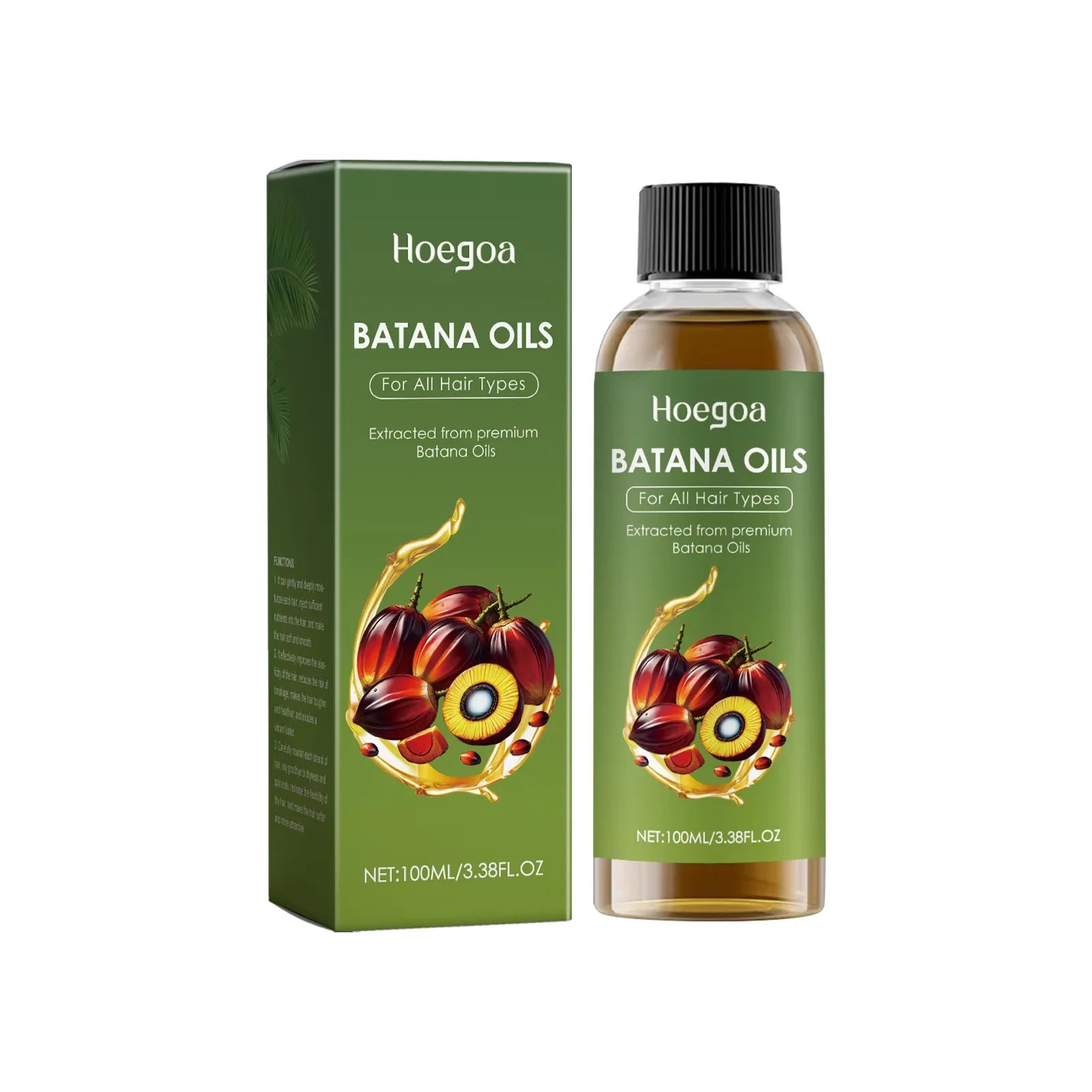 HOEGOA Batana Oil – Hair Growth & Anti-Breakage Treatment Hair Growth Oil Oasis Select