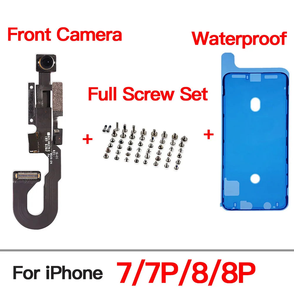 iPhone 7 8 Plus Front Camera Flex Cable Replacement Kit + Screws