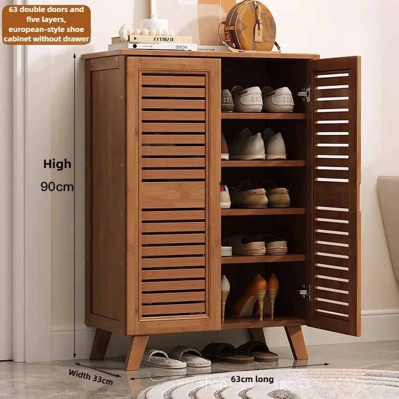 Multi-functional Shoe Cabinet Home Door Locker Entrance Cabinet Living Room Grocery Cabinet Shoe Rack Oasis Select 63A
