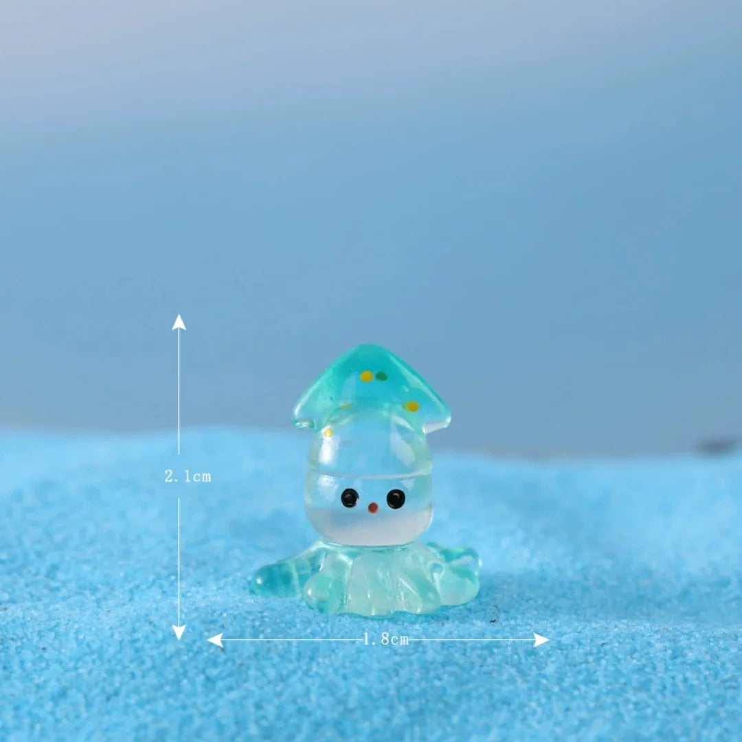 Mini Ocean Resin Animals Tiny Sea Animals Figurines Marine Miniature Animals Aquarium Ornaments Home Decorations Oasis Select Style 26