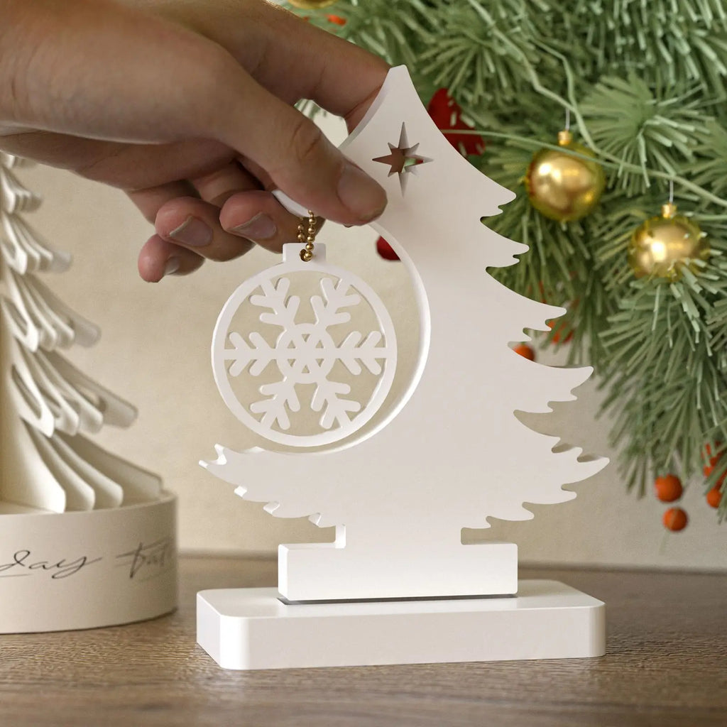 DIY Resin Mold Christmas Tree Snowflake Hanging Ornament Aromatherapy Gypsum Silicone Mold Oasis Select