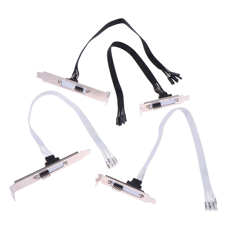 PCI Baffle External Power & Reset Button Extension Cable