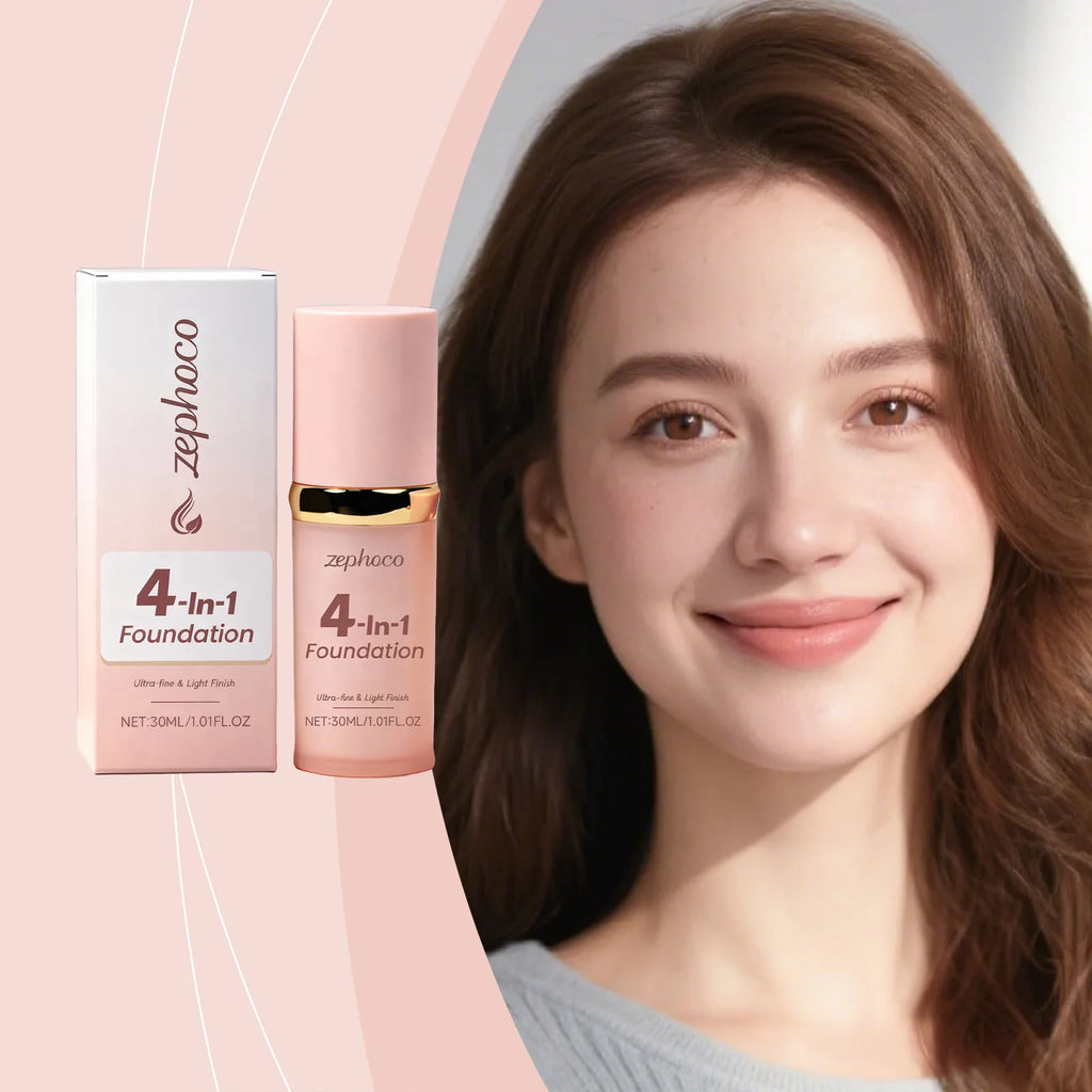 Zephoco 4-in-1 Foundation – Hydrating, Matte & UV Protection
